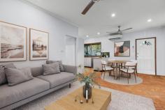  4B Sasakawa Close Cable Beach WA 6726 $549,000 Spread over a 614sqm block in a quiet Cable Beach cul-de-sac, you'll discover a feature-packed 3 bed, 1 bath family home with the flexibility to match. With everything you need in the perfect family home and more, just a few finishing touches are all it needs to bring your dream home to life. And with no Strata fees to pay, there are even more reasons to fall in love with this prime Cable Beach property. Set back from the road for peace and privacy, parking will never be an issue with a large roller door double garage with side entry to the house, plenty of driveway parking and a separate carport at the rear. Light, bright and tiled throughout, the spacious interior boasts open-plan living and dining with wood detail door and window frames and plenty of natural light. At the heart of the home is the large modern kitchen, complete with stainless steel oven and gas cooktop, feature glass splashbacks, overhead and underbench cupboards and plenty of bench space. Other key features include the big bathroom with dual vanity and separate shower & bath, separate toilet off laundry, air-con, stainless steel ceiling fans, modern downlights and more! The home boasts 3 big bedrooms, all with mirrored built-in robes, air-con and ceiling fans, including the spacious rear Master. Designed to maximise indoor/outdoor living, wrap around verandahs provide year-round protection from the elements and a near endless amount of entertaining space. Low-maintenance gardens require minimal upkeep while the large lock-up rear shed provides plenty of storage space. While the pool needs resurfacing, you can't go wrong at this price point. With a completely custom shell, plus a spa, a bit of work is all that's needed to bring this stunning pool back to life. Don't want a pool? Simply fill it in for a huge, blank canvas yard, limited only by your imagination. Boasting a convenient, central location, you'll be just minutes from everything Broome has to offer. You're close to the Boulevard Shopping Centre, BRAC, Broome Senior High and Cable Beach Primary, plus just a short drive from Cable Beach and Town Centre. 
