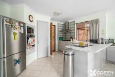  2 Kanya Pl Coodanup WA 6210 $695,000 Nestled at the end of a cul-de-sac, 2 Kanya Place is a brick and iron gem with plenty of potential. Proudly positioned on a generous 824sqm block, this spacious 1997-built home offers 171sqm of internal living and is packed with possibilities for families, investors or keen renovators looking to make their mark. With great bones, loads of parking for the boat, caravan or trailer, and a massive shed with roller door access, this property is a rare blend of space and practicality. The layout includes a bright open-plan kitchen, dining and living area, a handy office nook near the entry, and a fully enclosed patio-perfect for year-round entertaining. The kitchen comes equipped with a stainless steel gas cooktop, electric oven, pantry, and recesses for your fridge and microwave. Ducted evaporative air conditioning flows throughout, and the home also features solar panels to help keep energy costs down. There’s plenty of space in the backyard for kids and pets to run around, and the main bathroom includes a spa-style bath, vanity, and shower. All bedrooms, including the master, are tiled – offering a low-maintenance finish ready for a refresh. The master also features a walk-in wardrobe and ensuite, while the minor bedrooms are complete with built-in robes. The potential here is undeniable. Whether you’re a home renovator with vision, a family looking to upsize, or an investor chasing solid value in a central location, this is an opportunity you don’t want to miss. Located just a short walk to Mandurah Forum and local parks, the lifestyle on offer here is as attractive as the block size. 