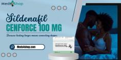  Cenforce 100   is a popular prescription medication used to manage erectile dysfunction in men. It contains Sildenafil Citrate, a PDE5 inhibitor that improves blood flow to specific areas by relaxing blood vessels, helping you achieve and maintain a firmer erection. It works best when taken 30–60 minutes before activity. Always follow your doctor’s advice and avoid mixing it with alcohol or nitrate-based medications for safety. Side effects may include mild headaches or flushing. If you’re looking for trusted ED solutions, shop Cenforce 100 safely and discreetly at Meds4shop — your reliable source for affordable health care. Alternative ED Medications: Cenforce 150 | Cenforce 200 