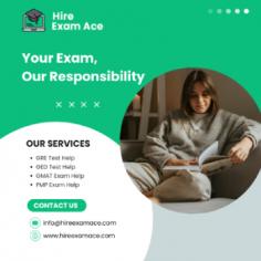  Hire Exam Ace is a professional academic support platform specializing in expert-led online exam assistance. Whether you're preparing for finals or stuck with a challenging subject, we’re here to help. Students who wish to pay someone to take my exam can confidently rely on our secure, confidential, and results-focused services. Our team consists of qualified specialists across diverse fields, ensuring timely, high-quality performance. At Hire Exam Ace, we make academic success stress-free, efficient, and achievable for every student. 