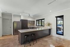  25 Durack Crescent Broome WA 6725 $895,000 Built in 2008 and boasting a premium dress circle location, modern family living never looked so good! Spread over a large 767sqm block with a unique, flexible floorplan, this spacious and stylish, 4 bed, 2 bath home delivers everything you're looking for in a family home and more. Ideal for investors or families in no hurry to move, the home delivers incredible income potential with a corporate lease in place until July 2026, bringing in $1,500 p/w - that's an impressive ROI. Designed and built with Broome living in mind, the home boasts great street appeal thanks to its lush, manicured lawn with mature tropical gardens and towering palms. The large double carport, with big rear storeroom, has room for two large vehicles, with additional stone parking for a boat/caravan/trailer and gated side access to the rear. As you enter the home via the beautiful front entryway, you'll discover a spacious and stylish tiled interior boasting expansive open-plan living and dining areas, a neutral colour scheme, and plenty of natural light thanks to louvre windows. At the heart of the home is the huge modern kitchen, complete with a built-in corner pantry, stone countertops, wood-look cabinetry, gas cooktop, tiled splashbacks and a long breakfast bar. Other key features include the large main bathroom with separate shower and bath, separate laundry, separate W/C, modern downlights, air-conditioning, ceiling fans, window blinds, plenty of storage and more. The rear bedroom zone is ideal for the kids with 3 big bedrooms, all with built-in robes, ceiling fans and air-con, around a central main bathroom with separate shower and bath. Parents will love the peace and privacy of the huge separate Master retreat with his & hers walk-through robes, ensuite and private verandah with sliding door access. Maximising indoor/ outdoor living, glass sliding doors from the living/dining areas open onto paved rear verandah overlooking the expansive rear yard. There's plenty of lush green grass for the kids and pets to play, a large lockup shed for your tools and toys and more than enough room to sink a pool. Located just a short distance from Pelcan Park, central to both Town Beach and Chinatown, and close to a host of local shops and local amenities, the best of Broome is right outside your door. 