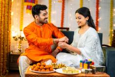  Celebrate the cherished bond with your brother and sister-in-law by choosing elegant  Rakhi For Bhaiya Bhabhi  combos from OyeGifts. These thoughtfully curated sets include beautifully coordinated rakhi and lumba designs, along with delicious sweets and meaningful gifts. Order Rakhi for Bhaiya Bhabhi online to express your love and appreciation, and to strengthen the family bond on this special occasion. These exclusive combos are a heartfelt way to celebrate both of them and make Raksha Bandhan truly memorable. 