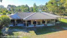  116 Sanctuary Crescent Pink Lake WA 6450 $1,118,000 Embrace the tranquility of lifestyle living just 13km from the heart of Esperance with this beautifully maintained 2.11-hectare property in sought-after The Sanctuary estate. Set amongst manicured grounds, the generous. modern rendered and insulated home offers: 4 spacious bedrooms, including a privately positioned master suite with walk-in robe and ensuite 2 bathrooms Central open plan living area incorporating dining, family and kitchen zones Well-equipped kitchen with walk-in pantry, ample bench space, electric cooktop, underbench oven and dishwasher Wood fireplace with Wetback system supporting the solar hot water system for energy efficiency Sun-filled entertaining patio perfect for relaxing or hosting Double carport plus freestanding caravan annexe for extra storage or guests Huge 13m x 12m shed with lined storage area and independent gas hot water system and bathroom. The fully reticulated block is serviced by a bore-fed 16,000L tank, complemented by a substantial 92,000L rainwater storage plumbed to the home. An ideal mix of space, privacy and comfort, this property offers a premium lifestyle opportunity within easy reach of town. 