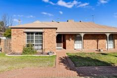  1/1 Massey Close Mildura VIC 3500 $390,000 - $420,000 Welcome to a beautifully presented brick veneer unit that offers the ideal combination of comfort, space, and privacy-perfectly suited to first home buyers, investors, or those looking to downsize without compromise. Positioned in a tightly held complex of only two, this property occupies a generous 490 sqm allotment and delivers outstanding value with its blend of indoor and outdoor features. Inside, the home features three well-appointed bedrooms. The master bedroom includes a walk-in robe, ceiling fan, and TV point, while the second bedroom offers a large built-in robe and ceiling fan. The third bedroom is complete with a built-in robe and built-in desk. The open-plan living and dining area is enhanced by near-new flooring, ceiling fans, and a built-in bar-creating an inviting space to relax or entertain. The kitchen is fitted with electric cooking, wall oven, microwave nook, and plenty of workspace, making meal preparation both practical and enjoyable. Comfort is assured year-round with ducted gas heating, a gas fireplace for cozy winter nights, and evaporative cooling to keep you comfortable through summer. Outside, you'll find a good-sized yard and a covered outdoor entertaining area that's perfect for gatherings or quiet afternoons. Additional features include a single garage with automatic roller door, garden shed, and established surroundings that offer both privacy and ease of maintenance. This unique unit delivers a rare combination of space, features, and position. Don't miss the opportunity to secure this low-maintenance lifestyle property. 