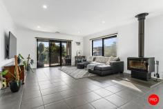  3 Molly Drive Harcourt VIC 3453 $849,000 Built by JG King in 2020, this beautifully maintained four-bedroom home combines modern design, quality inclusions, and generous proportions to create the ultimate family haven. Set on a sizeable 840sqm (approx.) block in a peaceful Harcourt location, it offers side access, high-clearance caravan parking, and an impressive 6m x 10m powered shed with concrete flooring, lighting, and its own wood fire. Inside, the light-filled layout delivers two separate living areas-a welcoming lounge at the front and a spacious open-plan family and dining zone at the rear. The master suite features a walk-in robe and private ensuite, while the remaining bedrooms are serviced by a sleek main bathroom, separate toilet, and a convenient powder room. At the heart of the home, the well-appointed kitchen boasts stone benchtops, quality electric appliances, a breakfast bar, and a walk-in pantry. Sliding doors connect the interior to a superb undercover alfresco area complete with ceiling fans and downlights-perfect for entertaining all year round. Double-glazed windows, ducted reverse-cycle heating and cooling, and a cosy wood fire ensure comfort in every season. There's also a walk-in linen cupboard, a functional laundry with external access, a remote double garage, and the security of an installed alarm system. Outdoors, established gardens frame the home, while practical extras include a 6.4kW solar system, NBN (fixed wireless) connection, and secure side gates with wide access. Positioned in a quiet, family-friendly pocket just minutes from schools, walking trails, and local amenities-and with easy connections to Castlemaine, Bendigo, and the Calder Freeway-this outstanding property is ready to deliver the lifestyle you've been dreaming of. 