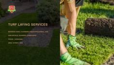 Gunners Landscape offers professional turf laying services that transform outdoor spaces into lush, green areas you’ll love. Whether you need natural or synthetic turf, our skilled team ensures precise installation and long-lasting results. We handle everything from site preparation to the final roll-out, using premium materials for a flawless finish. Serving residential and commercial clients, Gunners Landscape is your trusted partner for quality turf solutions. Let us bring your lawn to life with expert care and attention to detail. Visit-https://goo.gl/maps/EwHrKcR62bVbzeR97