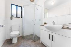  63B Argyle Ave Marleston SA 5033 Clean-lined and contemporary with a convenient ground floor master bedroom suite, this 2009-built townhome comes perfectly presented. Lined with large format tiles, a front entry offers instant access to a comfortable master bedroom, where plush carpet, built-in robes and an ensuite bathroom with corner shower add a touch of luxury to the every day. With internal access from the garage, a light kitchen, living and dining space enjoys sliding doors onto an easy-care rear courtyard with pergola and café blinds. Equipped with plenty of storage space, gas cooktop, dishwasher, breakfast bar and updated benchtops and sink, the kitchen will please the likes of any home cook. Upstairs, a further two carpeted bedrooms are serviced by a central main bathroom with inset bath, corner shower and handy extra storage area. More you'll adore: - Ducted reverse cycle air conditioning - Built-in robes to bedroom 2 - Upstairs linen storage + study nook - Separate laundry with storage + outside access - Secure single garage with drive-through access + covered driveway With Rex Jones and Weigall Oval Reserves at your fingertips, you'll also find easy access to Kurralta Park Shopping Centre, transport and local schools from this wonderfully central position to CBD and sea. A worry-free investment or low maintenance live-in in a top spot. 