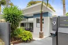  9 Ena St Terrigal NSW 2260 Occupying one of the most desirable lifestyle locations along Australia’s East Coast, this coastal-style home is a rare gem, combining luxury with dual living options and a blue-chip address just a 100m stroll to Terrigal Beach and Lagoon. Privately screened from the street, a remote security gate glides open to reveal a paved al fresco entertaining area with a captivating tropical ambience. A statement entryway to this magnificent property, enhanced by lush green landscaping, a tranquil water feature, a timber gazebo, and a dedicated dining area framing a striking chef’s kitchen, opens out to enjoy the outdoors via twin servery windows. Architecturally designed and custom built, an emphasis on inspired entertaining continues throughout, with expansive light-filled interiors presenting indulgent private quarters and multiple living zones before spilling out to a fantastic timber deck overlooking an in-ground saltwater swimming pool and adjoining pool house. Privately accessed, a dual-level, two-bedroom studio extends your accommodation options and artfully completes this exceptional package. Features include: – Coastal retreat occupying an exceptional beachside address within one of Australia’s most sought-after lifestyle locales. – Designed for effortless, low-maintenance living, this property offers a thoughtfully curated layout with easy-care finishes, durable materials, and minimal upkeep requirements, perfect for busy lifestyles, holiday rentals, or extended getaways. – 100 metre stroll to Terrigal beach and lagoon + just moments to Terrigal Esplanade with it’s diverse selection of trendy cafes, fine dining options, boutique stores, and vibrant nightlife. – Architecturally designed main residence spread across a sprawling single-level design, framed by magnificent al fresco entertaining zones on either side. – Inviting front entry, with a water feature, timber gazebo, and dedicated dining area wrapped around a striking chefs kitchen opening out via twin servery windows – all perfectly connected and welcoming you into the open-plan main living via stacked glass doors. – Double volume gourmet kitchen showcasing a sleek designer aesthetic accentuated by gleaming Caesarstone countertops, high-end stainless-steel appliances, and multiple breakfast bars opening out to the main internal and external living spaces. – Open-plan main family living and dining zone; a light-filled sanctuary with soaring high ceilings, a fresh contemporary colour palette, and neutral timber tones. – Master suite, complete with an ensuite bathroom and twin robes. – Three additional bedrooms (the second with its own ensuite bathroom), each with built-in robes. – Spacious second living room spilling out to the ultimate outdoor entertaining area, with an expansive timber deck offering space to sit back and relax while looking out across the heated in-ground swimming pool. – Dedicated pool house offering the perfect space for games and lounging (with a 4.5m movie screen!) or use as a yoga, pilates, or art studio, depending on your preferences. – Separate dual-level studio, privately accessed, and offering extended accommodation with two spacious bedrooms, a bathroom, a lounge, and a kitchen. – Secure off-street parking accessed via automatic gated entry, with triple car parking including one open car space and a tandem garage – all running the full length of the main residence and offering access out to the rear entertaining. – ‘Lock and leave’ capability perfectly enhanced by secure fencing around the full perimeter, a remote-controlled entry gate and garage door, a security system, and keypad entry between the main dwelling and studio. This is the perfect scenario for holiday rentals or extended vacation periods. – Council rates: $2,655 pa. (approx.) – Water rates: $317.52 pq. (approx.) 